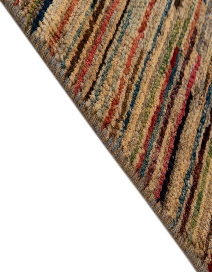 Detail image of  6' 8 x 9' 7  Hand Knotted Modern Ziegler Rug