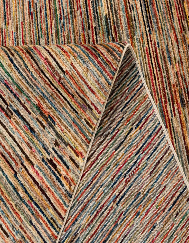 Detail image of  6' 7 x 9' 5  Hand Knotted Modern Ziegler Wool Rug