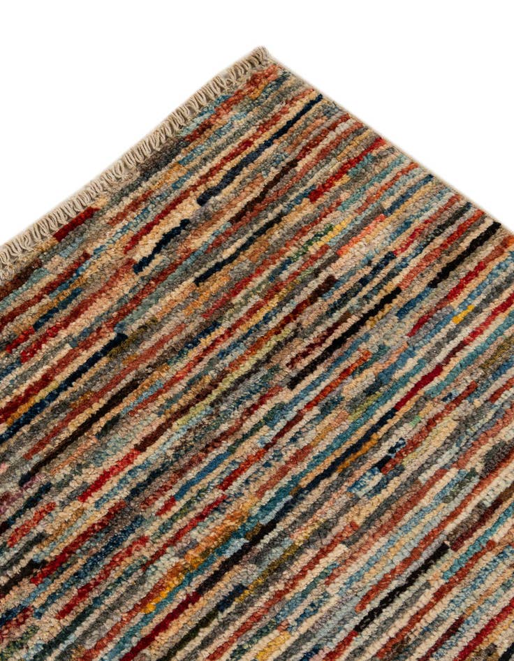 Detail image of  6' 7 x 9' 5  Hand Knotted Modern Ziegler Wool Rug