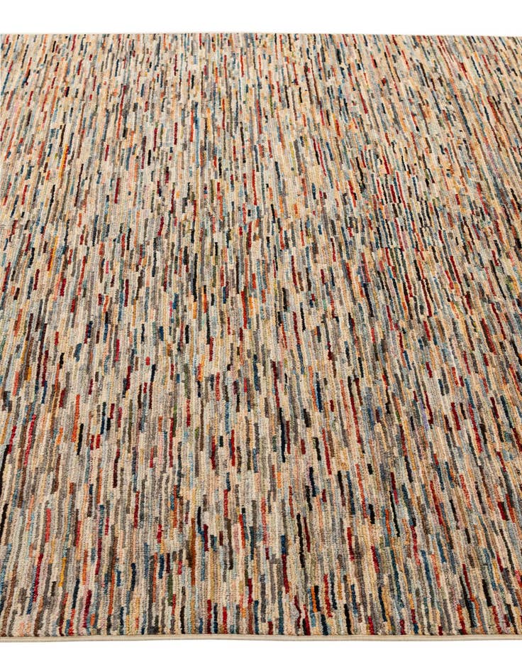 Detail image of  6' 6 x 9' 6  Hand Knotted Modern Ziegler Rug