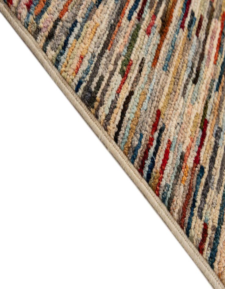 Detail image of  6' 6 x 9' 6  Hand Knotted Modern Ziegler Rug