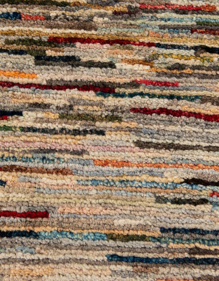 Detail image of  6' 6 x 9' 6  Hand Knotted Modern Ziegler Rug