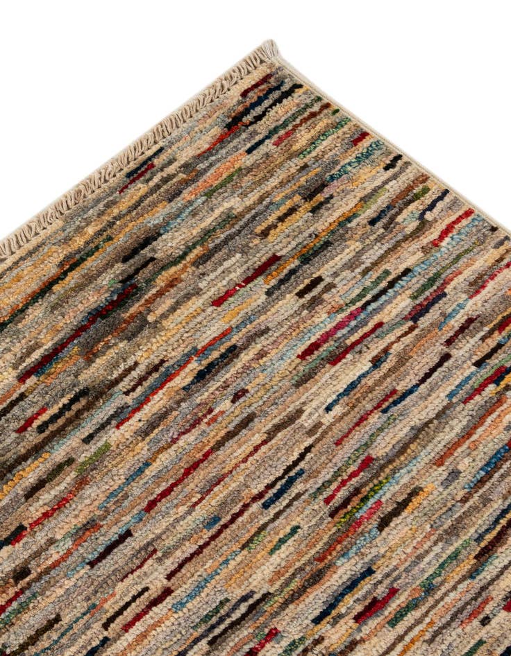 Detail image of  6' 6 x 9' 6  Hand Knotted Modern Ziegler Rug