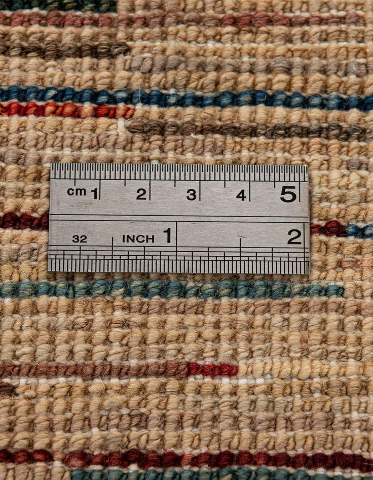 Detail image of  6' 6 x 9' 10  Hand Knotted Modern Ziegler Rug