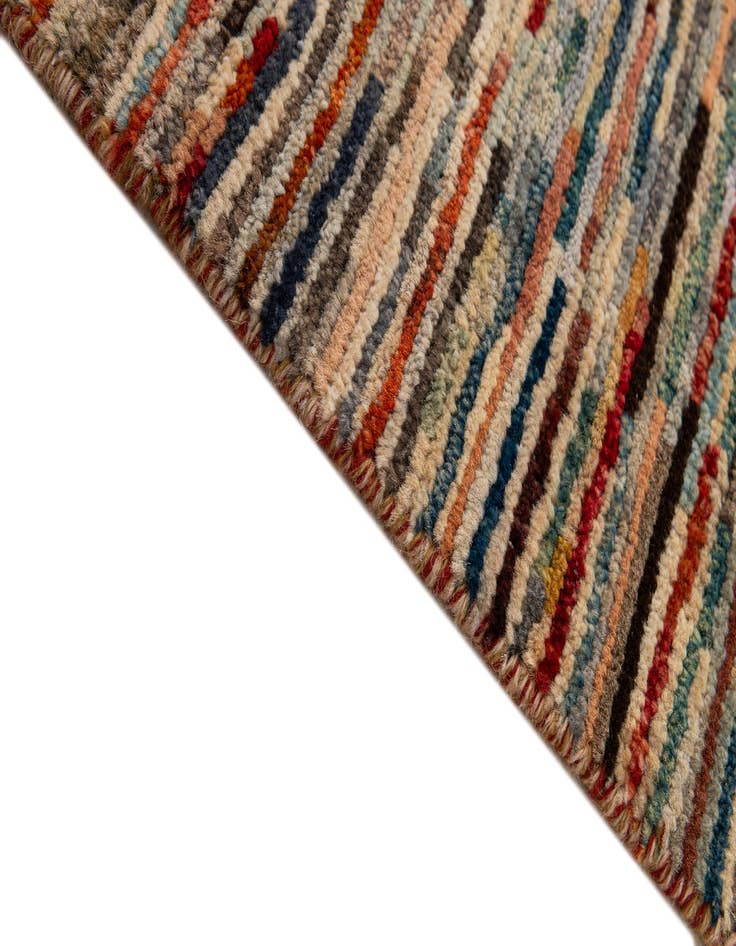 Detail image of  6' 9 x 9' 3  Hand Knotted Modern Ziegler Rug