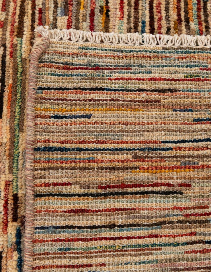 Detail image of  6' 6 x 9' 7  Hand Knotted Modern Ziegler Rug