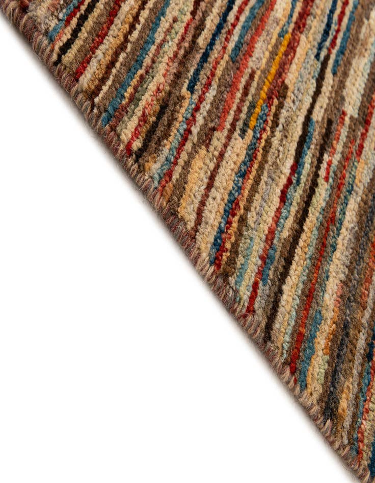 Detail image of  6' 6 x 9' 7  Hand Knotted Modern Ziegler Rug