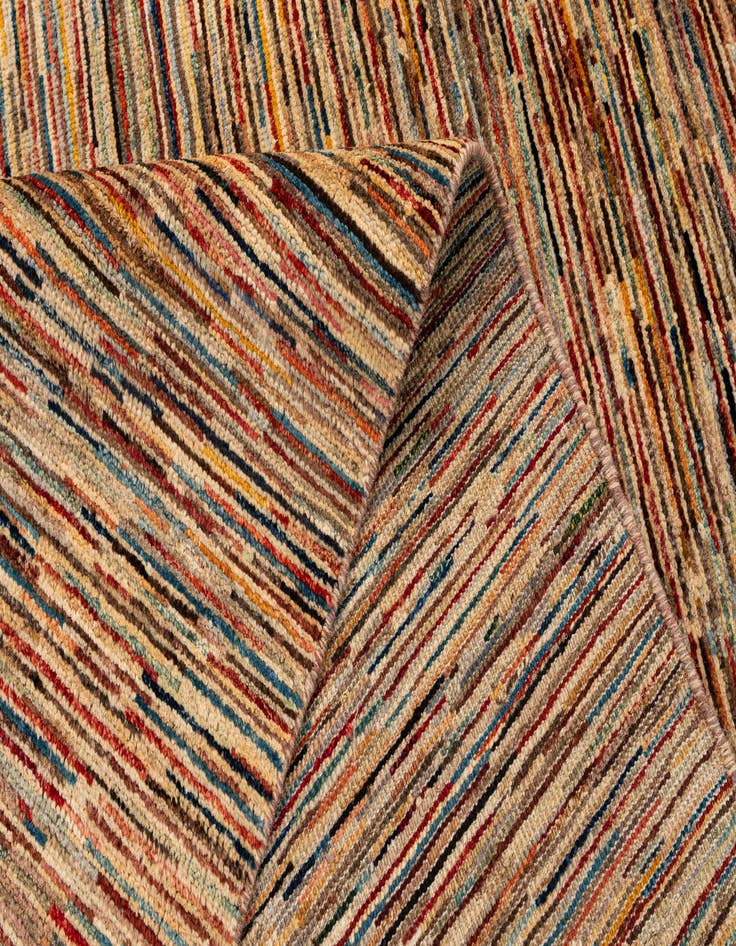 Detail image of  6' 6 x 9' 7  Hand Knotted Modern Ziegler Rug