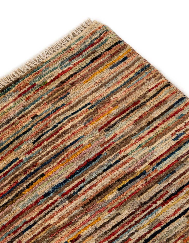 Detail image of  6' 6 x 9' 7  Hand Knotted Modern Ziegler Rug