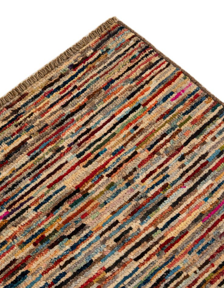 Detail image of  6' 7 x 9' 7  Hand Knotted Modern Ziegler Rug