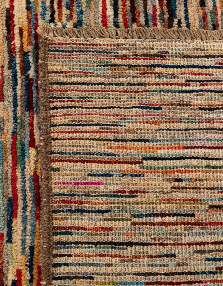 Detail image of  6' 7 x 9' 7  Hand Knotted Modern Ziegler Rug