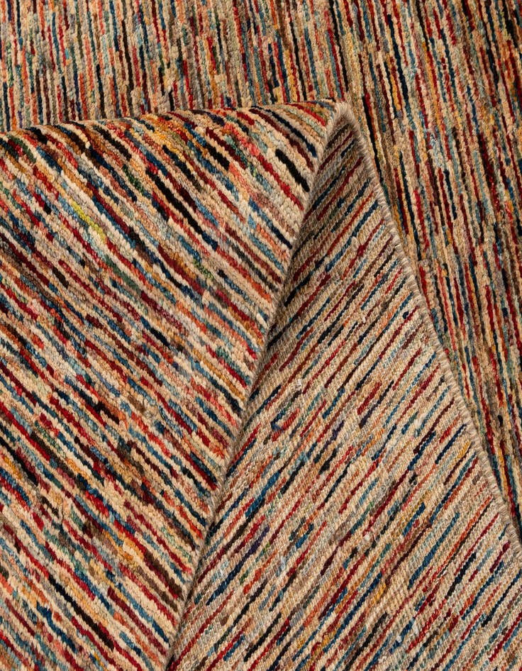 Detail image of  6' 7 x 9' 6  Hand Knotted Modern Ziegler Rug