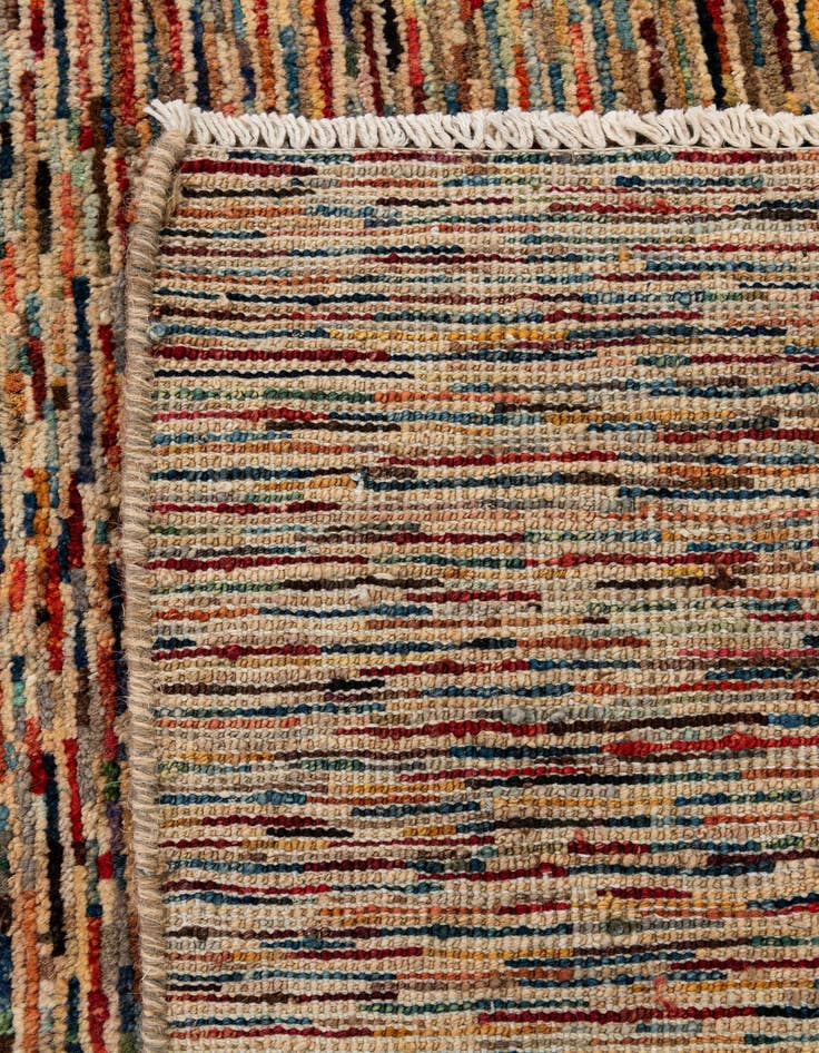 Detail image of  6' 7 x 9' 6  Hand Knotted Modern Ziegler Rug