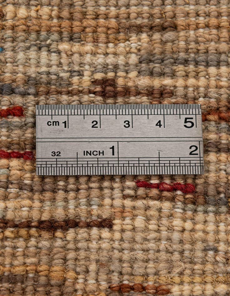 Detail image of  6' 6 x 9' 8  Hand Knotted Modern Ziegler Rug