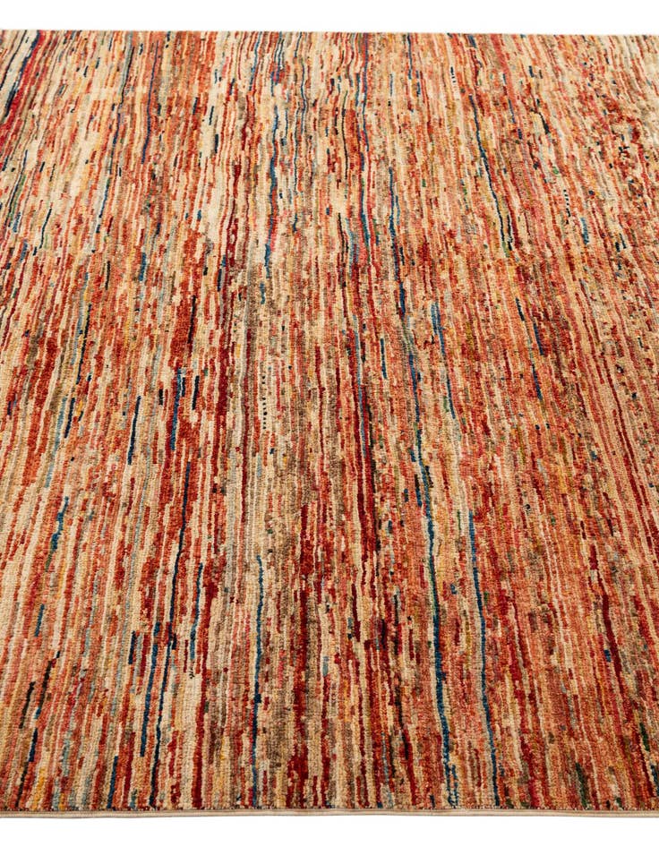 Detail image of  6' 6 x 9' 8  Hand Knotted Modern Ziegler Rug