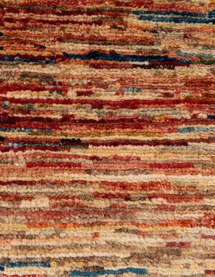 Detail image of  6' 6 x 9' 8  Hand Knotted Modern Ziegler Rug