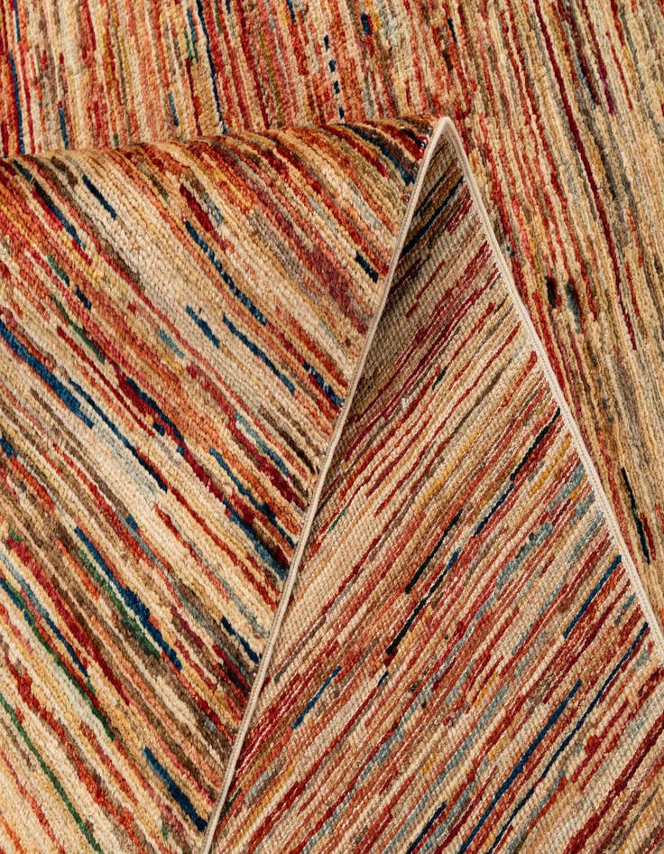 Detail image of  6' 6 x 9' 8  Hand Knotted Modern Ziegler Rug