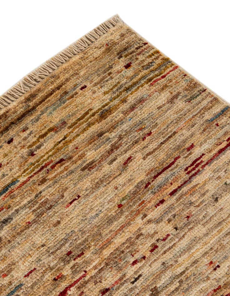 Detail image of  6' 6 x 9' 8  Hand Knotted Modern Ziegler Rug