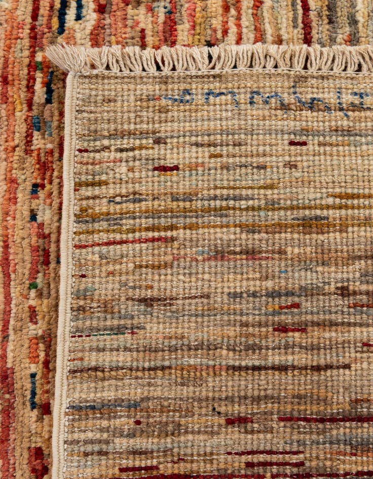 Detail image of  6' 6 x 9' 8  Hand Knotted Modern Ziegler Rug