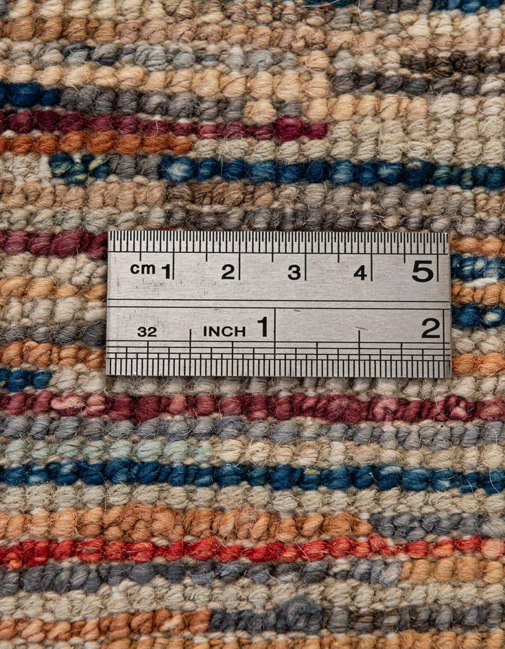 Detail image of  6' 6 x 9' 8  Hand Knotted Modern Ziegler Wool Rug