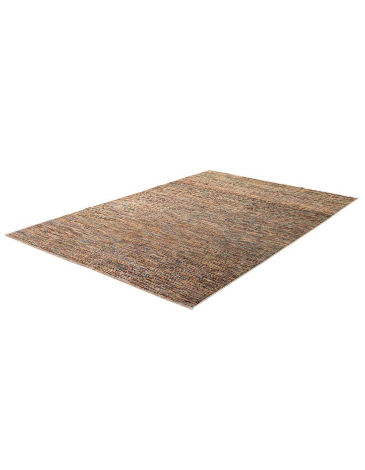 Detail image of  6' 6 x 9' 8  Hand Knotted Modern Ziegler Wool Rug