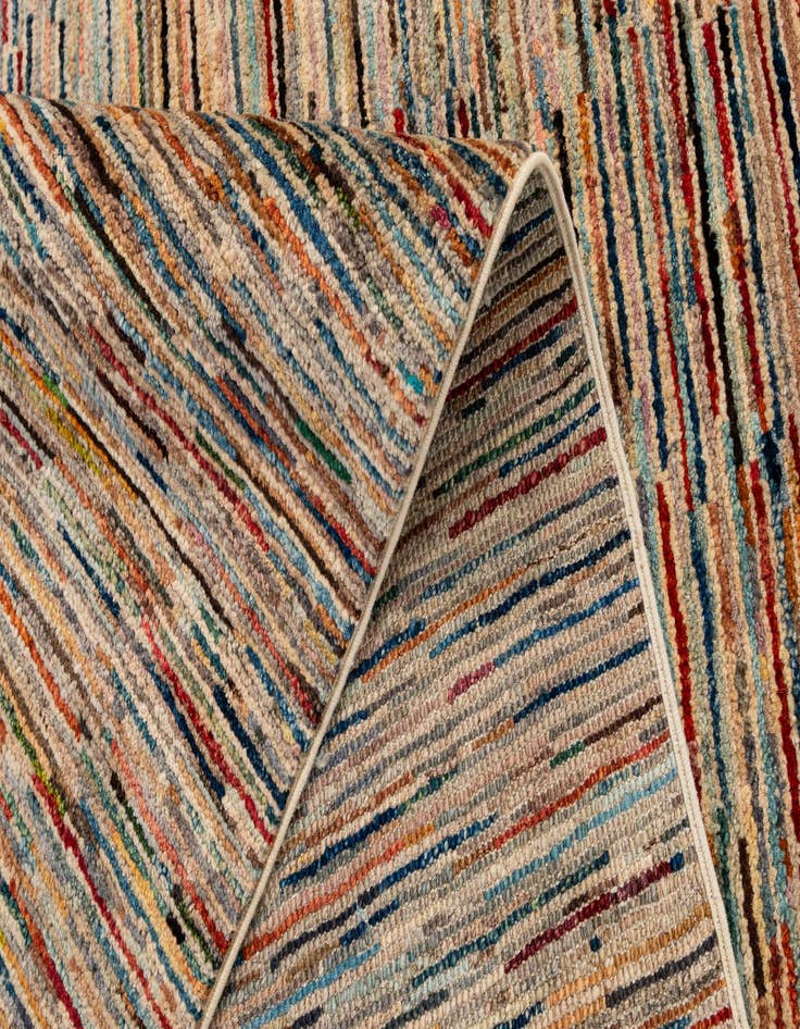 Detail image of  6' 6 x 9' 8  Hand Knotted Modern Ziegler Wool Rug