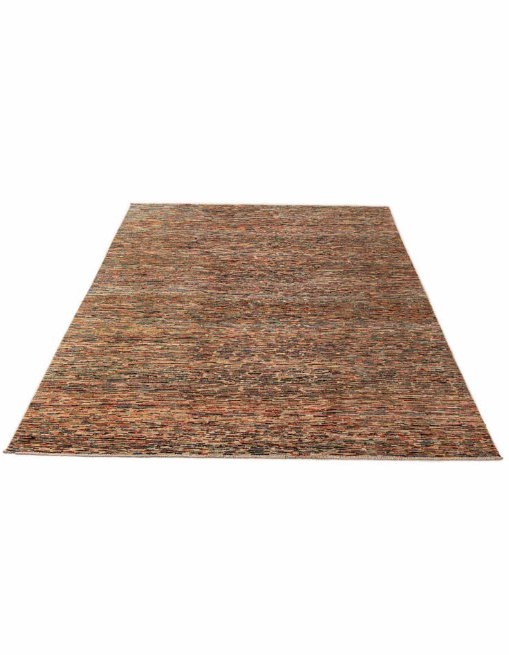 Detail image of  6' 7 x 9' 7  Hand Knotted Modern Ziegler Wool Rug