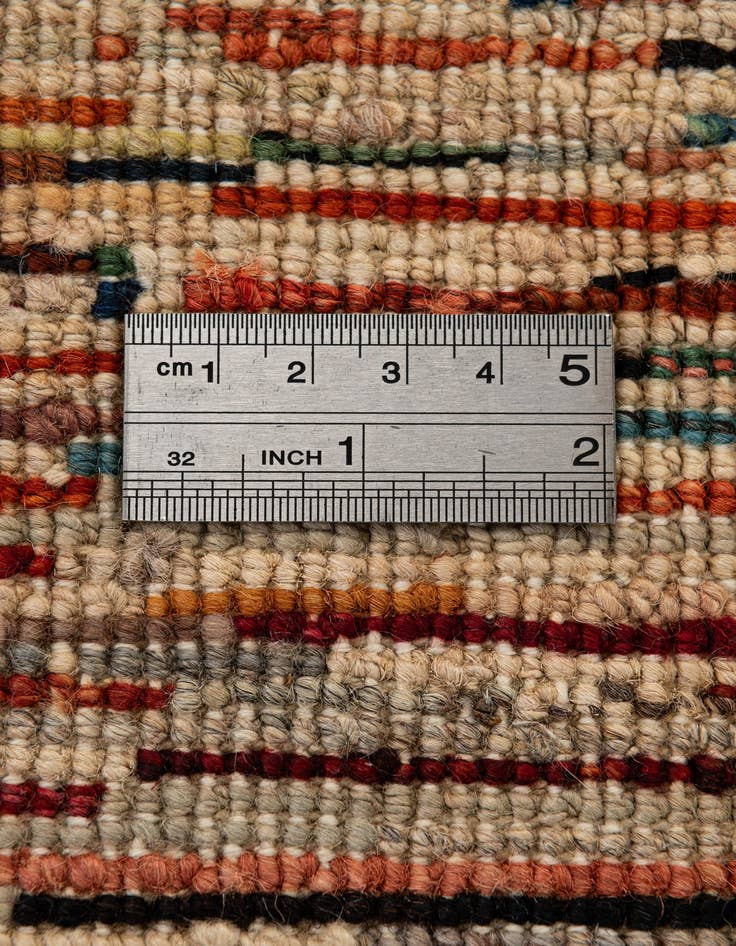 Detail image of  6' 7 x 9' 7  Hand Knotted Modern Ziegler Wool Rug