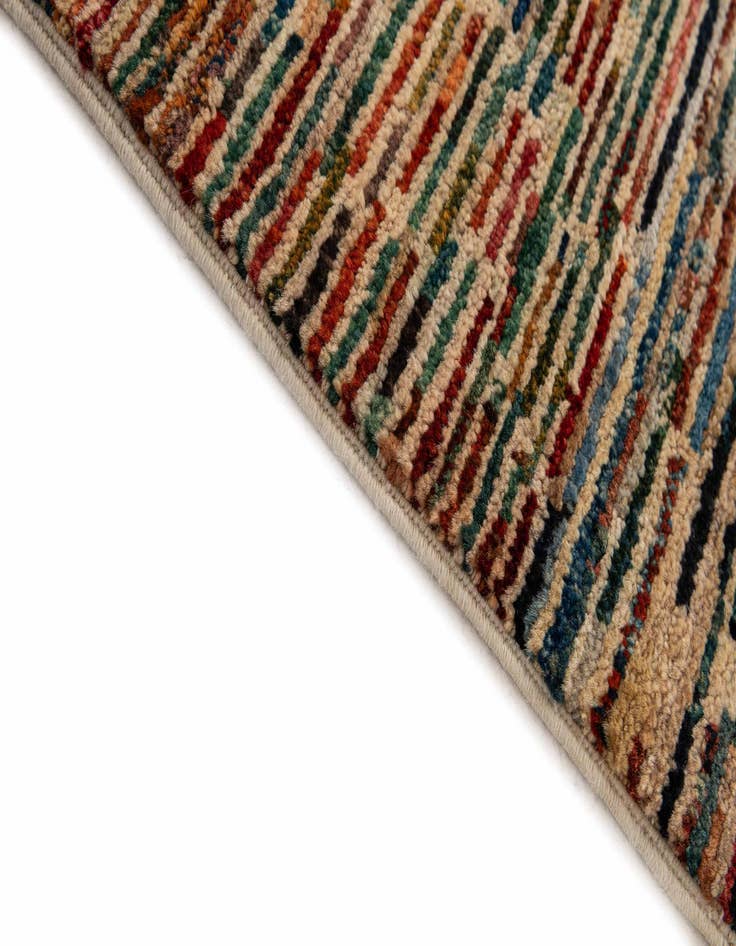 Detail image of  6' 7 x 9' 7  Hand Knotted Modern Ziegler Wool Rug