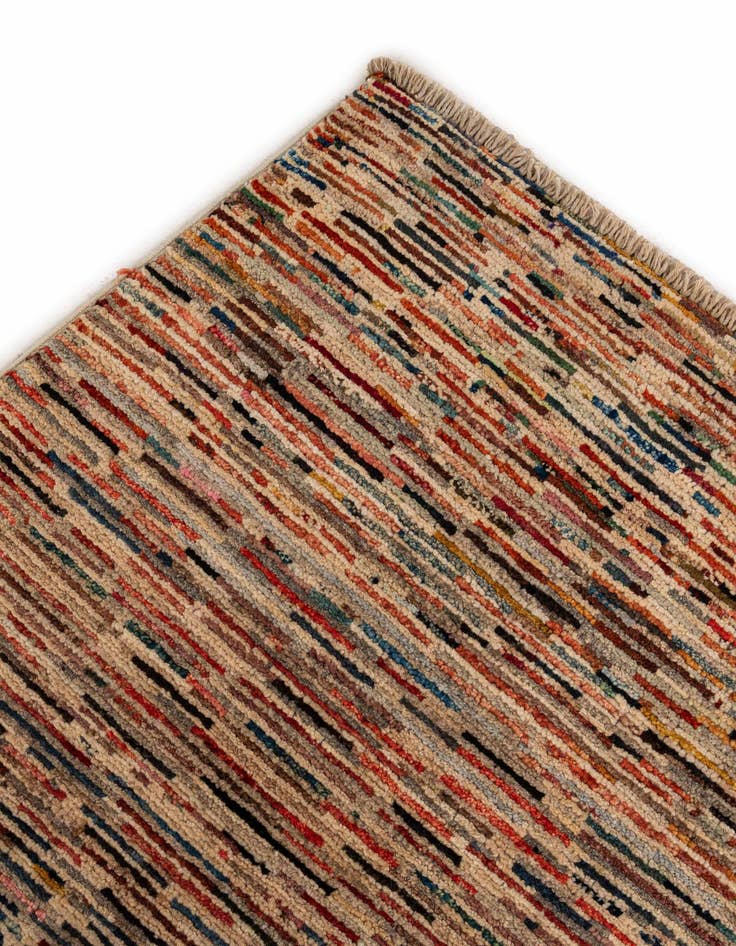Detail image of  6' 7 x 9' 7  Hand Knotted Modern Ziegler Wool Rug