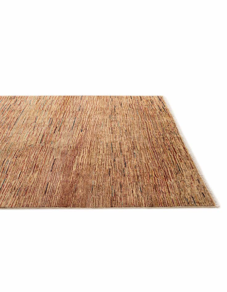 Detail image of  6' 10 x 9' 5  Hand Knotted Modern Ziegler Wool Rug