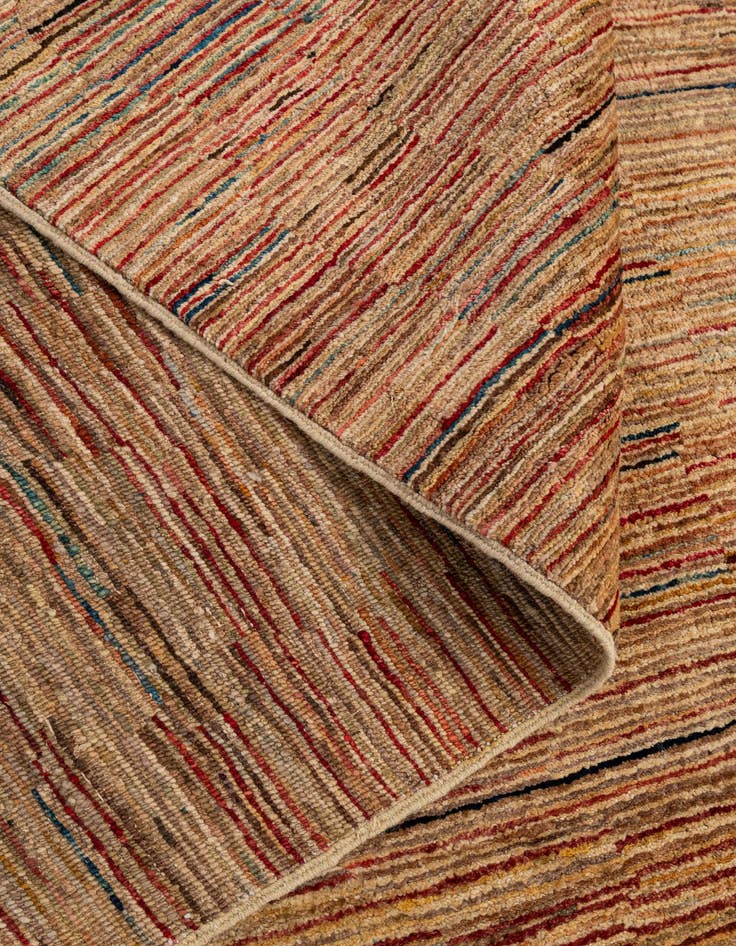 Detail image of  6' 10 x 9' 5  Hand Knotted Modern Ziegler Wool Rug