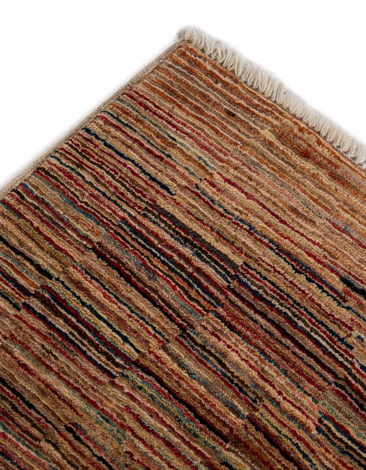 Detail image of  6' 10 x 9' 5  Hand Knotted Modern Ziegler Wool Rug