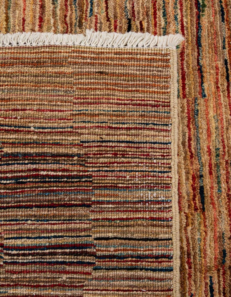 Detail image of  6' 10 x 9' 5  Hand Knotted Modern Ziegler Wool Rug