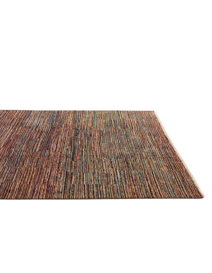 Detail image of  6' 5 x 9' 11  Hand Knotted Modern Ziegler Wool Rug