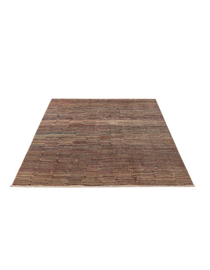 Detail image of  6' 7 x 9' 8  Hand Knotted Modern Ziegler Rug