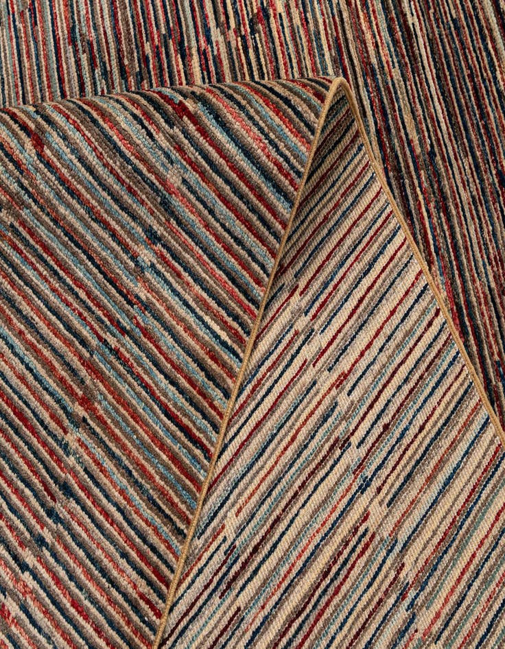 Detail image of  6' 7 x 9' 8  Hand Knotted Modern Ziegler Rug