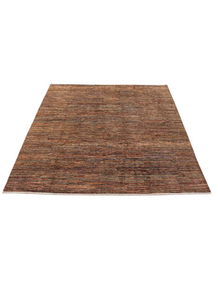 Detail image of  6' 8 x 9' 10  Hand Knotted Modern Ziegler Rug