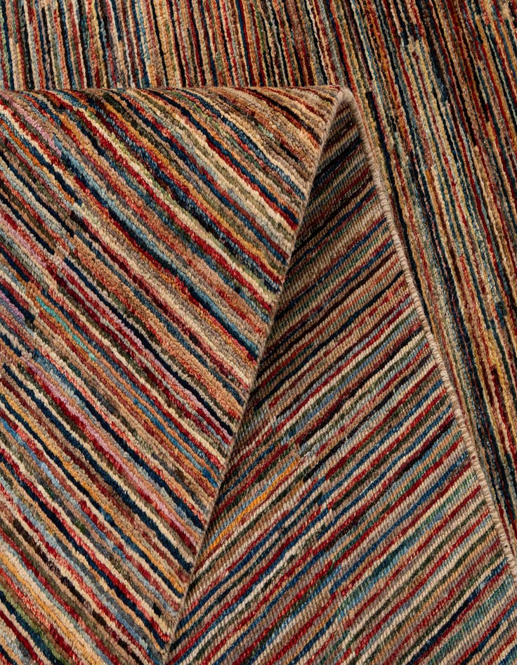 Detail image of  6' 8 x 9' 10  Hand Knotted Modern Ziegler Rug