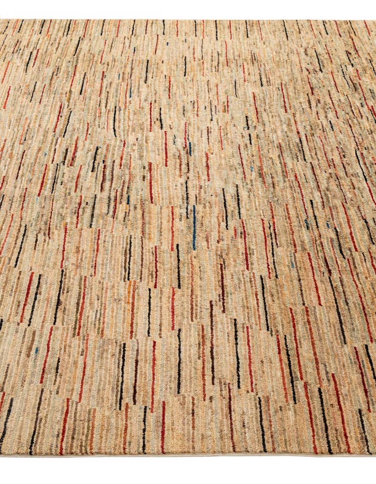 Detail image of  6' 7 x 9' 5  Hand Knotted Modern Ziegler Rug