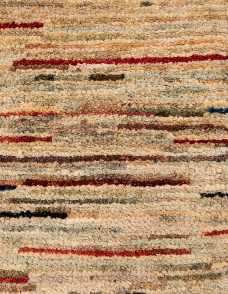 Detail image of  6' 7 x 9' 5  Hand Knotted Modern Ziegler Rug