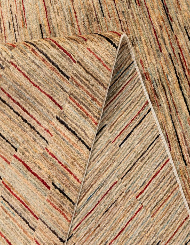 Detail image of  6' 7 x 9' 5  Hand Knotted Modern Ziegler Rug