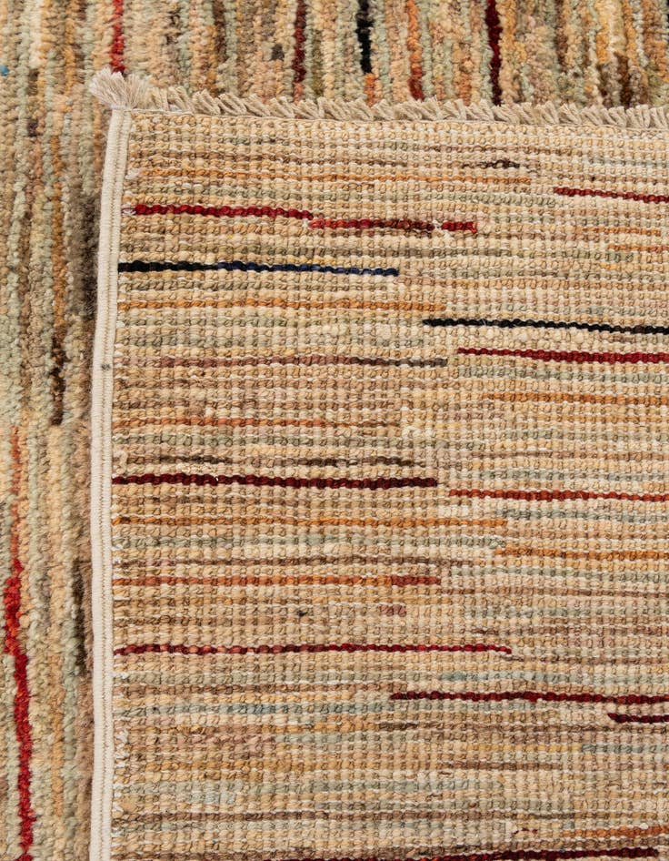 Detail image of  6' 7 x 9' 5  Hand Knotted Modern Ziegler Rug