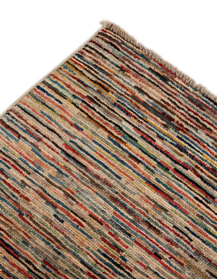 Detail image of  6' 10 x 9' 9  Hand Knotted Modern Ziegler Wool Rug