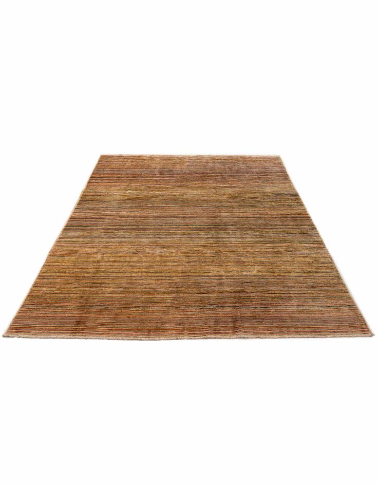 Detail image of  6' 6 x 9' 6  Hand Knotted Modern Ziegler Wool Rug