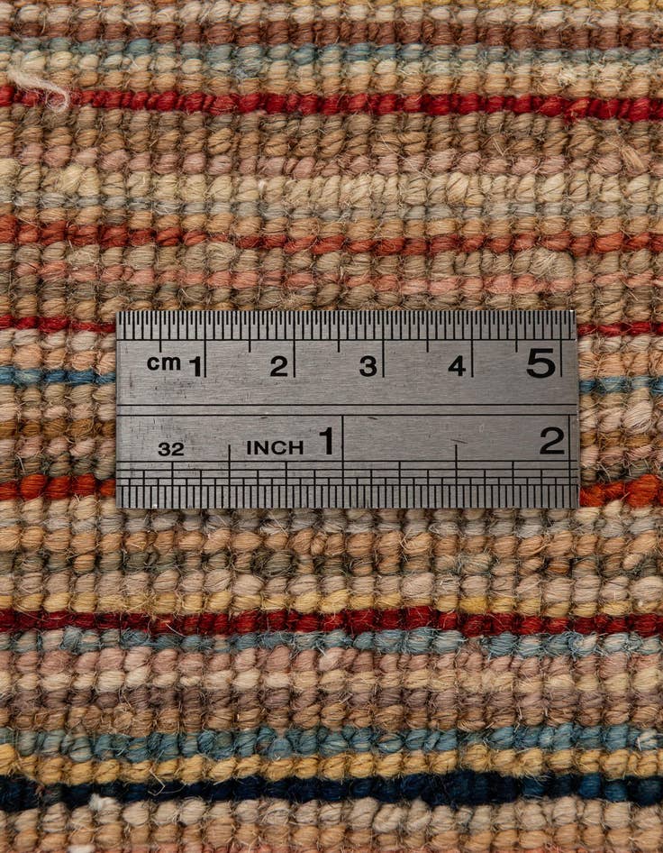 Detail image of  6' 6 x 9' 6  Hand Knotted Modern Ziegler Wool Rug