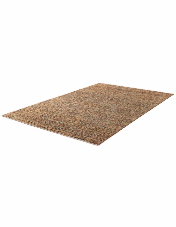 Detail image of  6' 5 x 9' 9  Hand Knotted Modern Ziegler Wool Rug