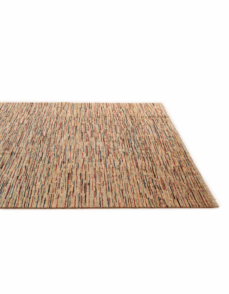 Detail image of  6' 5 x 9' 9  Hand Knotted Modern Ziegler Wool Rug