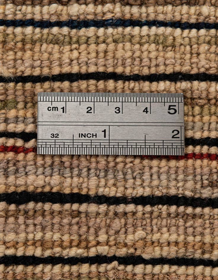 Detail image of  6' 10 x 9' 5  Hand Knotted Modern Ziegler Wool Rug