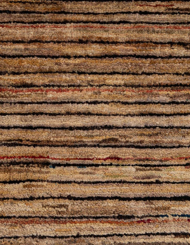 Detail image of  6' 10 x 9' 5  Hand Knotted Modern Ziegler Wool Rug